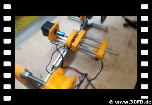 Filament Wickelmaschine Test
