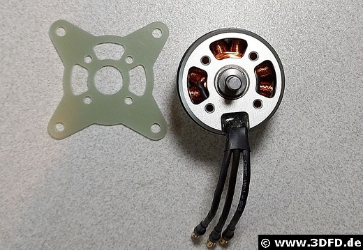 Joker GFK Motorhalter 70mm - 1